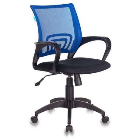 Компьютерное кресло Бюрократ CH-695N офисное, обивка: текстиль, цвет: синий / черный