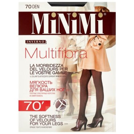 Колготки MiNiMi Multifibra 70 den, размер 2-S, nero (черный)