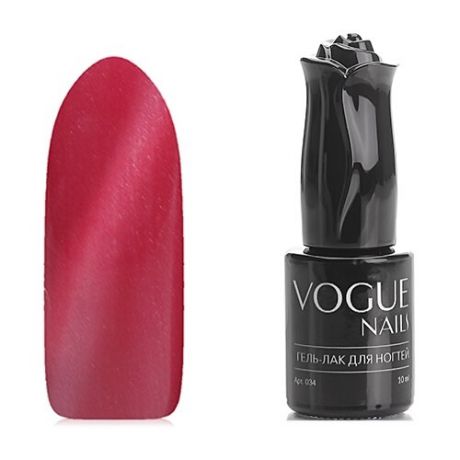 Гель-лак Vogue Nails Драгоценная шкатулка, 10 мл, оттенок Пылающий рубин