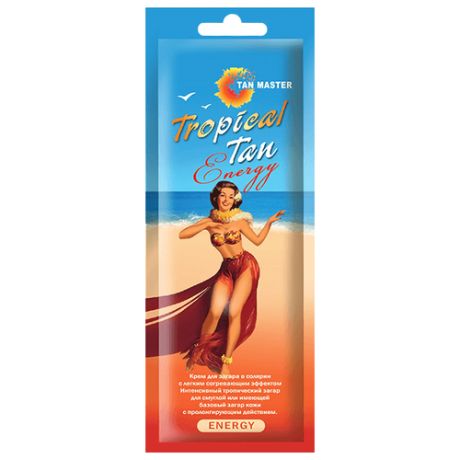 Крем для загара в солярии Tan Master Tropical Tan Energy