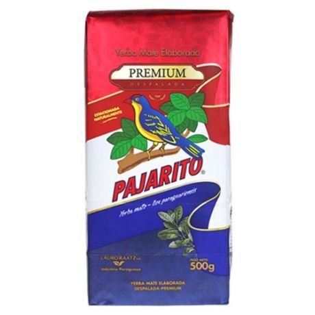 Чай травяной Pajarito Yerba mate Despalada premium, 500 г