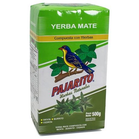Чай травяной Pajarito Yerba mate Compuesta con hierbas, 500 г