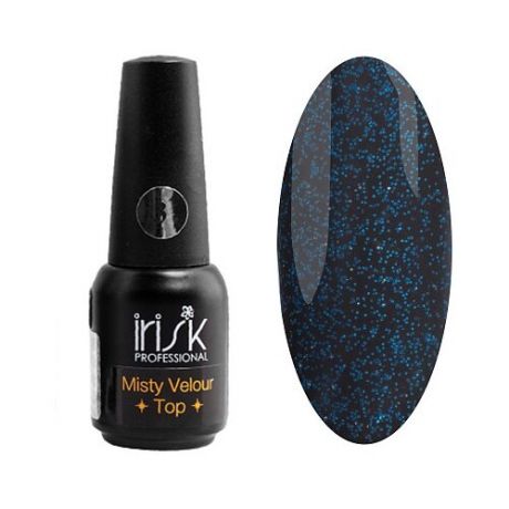 Irisk Professional верхнее покрытие Misty Velour top 5 мл 03 blue