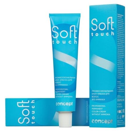Concept Soft Touch безаммиачная крем-краска для волос, 7.7 светло-коричневый