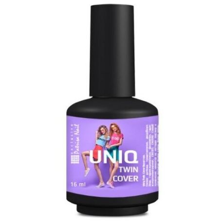 Patrisa Nail базовое и верхнее покрытие Uniq Twin Cover 16 мл прозрачный