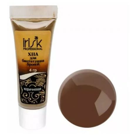 Irisk Professional Хна для биотатуажа бровей 4 г 03 коричневый