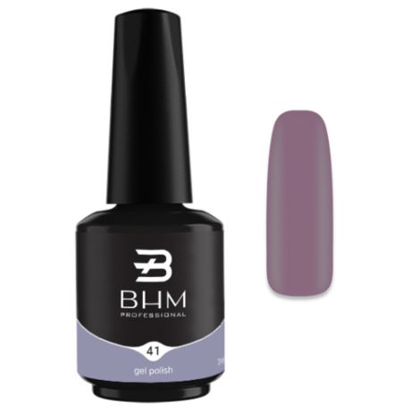 Гель-лак BHM Professional Gel Polish, 7 мл, оттенок №041 Graphite