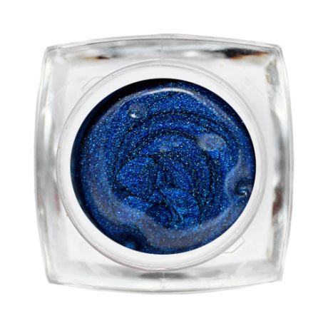 Краска Nika Nagel Stretch-gel (паутинка металлик) синий металлик