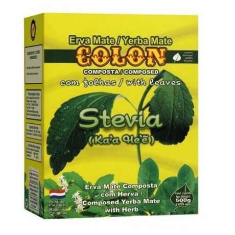Чай травяной Colon Yerba mate Stevia, 500 г