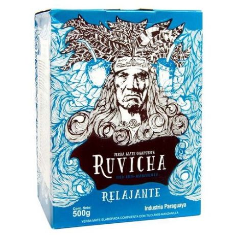 Чай травяной Ruvicha Yerba mate Relajante, 500 г