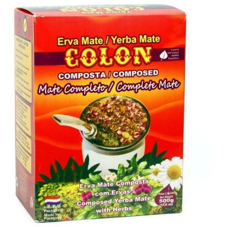 Чай травяной Colon Yerba mate Completo, 500 г