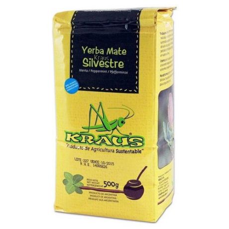 Чай травяной Kraus Yerba mate Silvestre, 500 г