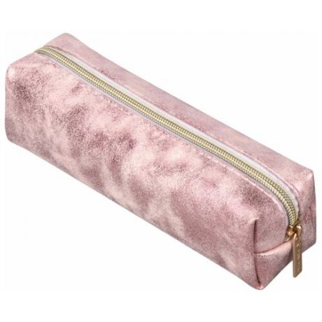BRAUBERG Пенал-косметичка Luxury розовый