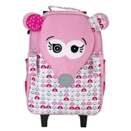Deglingos рюкзак-чемодан Coquelicos La Souris (31623), розовый