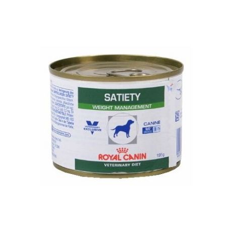 Влажный корм для собак Royal Canin Satiety при сахарном диабете, при избыточном весе 195г
