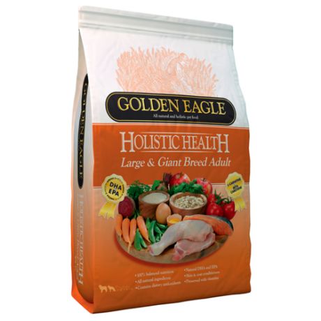 Корм для собак Golden Eagle Holistic Health Large & Giant Breed Adult 24/14 (12 кг)