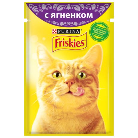Корм для кошек Friskies с ягненком 85 г (кусочки в соусе)