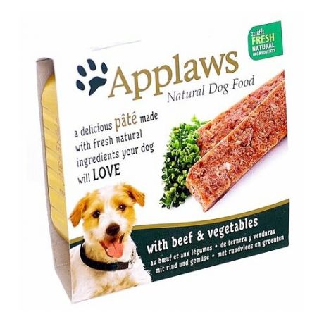 Влажный корм для собак Applaws говядина с овощами 150г