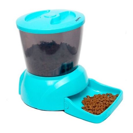 Автокормушка Feed-Ex для кошек и собак мелких пород PF7 2.5 л голубой