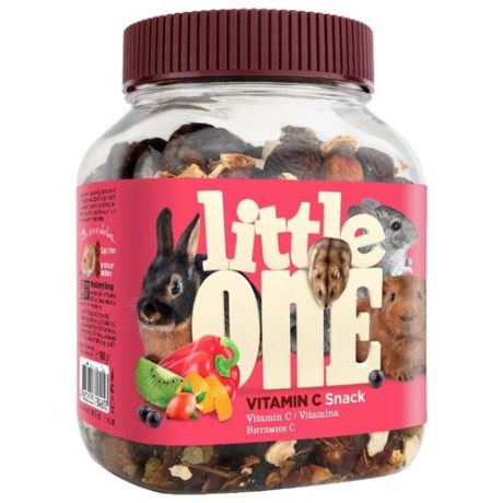 Лакомство для кроликов, грызунов Little One Snack Vitamin C 180 г