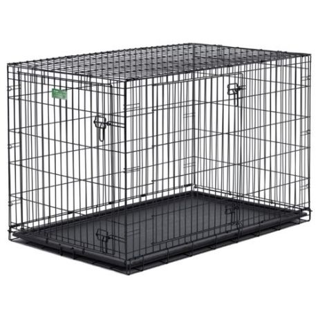Клетка для собак Midwest iCrate 1542DD 106х71х76 см черный