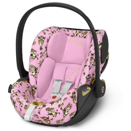 Автокресло-переноска группа 0+ (до 13 кг) Cybex Cloud Z i-Size by Jeremy Scott, Cherubs by Jeremy Scott/pink