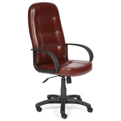Компьютерное кресло TetChair Дэвон, обивка: искусственная кожа, цвет: коричневый 2 TONE