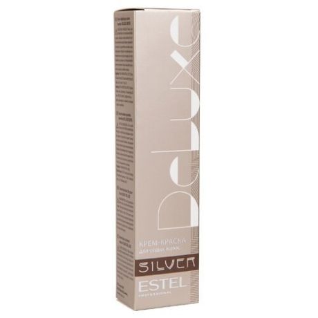 Estel Professional De Luxe Silver крем-краска для седых волос, 60 мл, 10/7 светлый блондин коричневый
