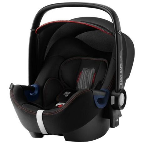 Автокресло-переноска группа 0+ (до 13 кг) BRITAX ROMER Baby-Safe2 i-Size, cool flow black