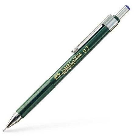 Faber-Castell Механический карандаш Faber-Castell TK-Fine 9717 HB, 0,7мм 1шт. зелёный