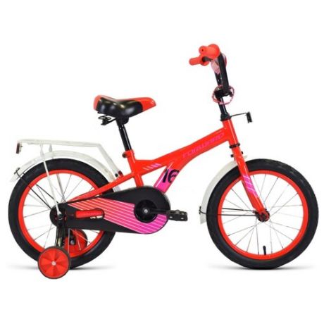 Детский велосипед FORWARD Crocky 16 (2020) красный/фиолетовый (требует финальной сборки)