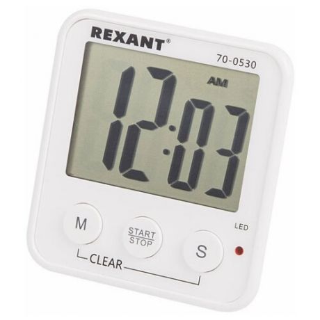 Часы настольные REXANT RX-100a белый
