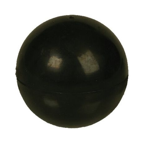 Мячик для собак Зооник Мяч ц/р черный (16477) черный