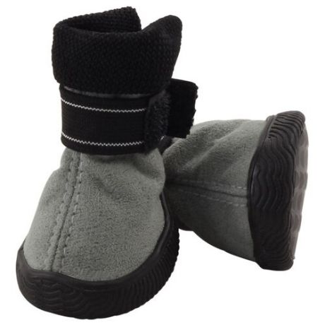 Ботинки для собак Triol 12241241/246 размер 1 серый / черный
