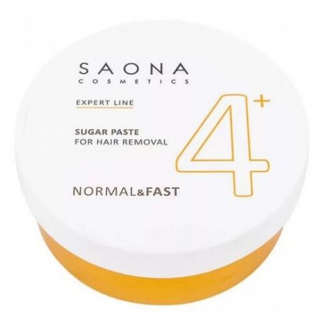 Паста для шугаринга Saona Cosmetics Expert Line 4+ Нормальная 200 г