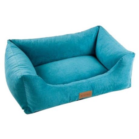 Лежак для собак и кошек Katsu Sofa Orinoko S 60х44х21 см бирюзовый