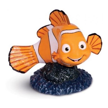 Фигурка для аквариума Triol Nemo 10х8х9 см оранжевый/белый/синий
