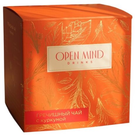 Чай травяной Open mind гречишный с куркумой, 140 г