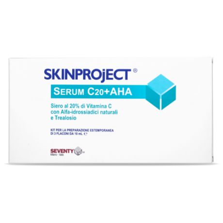 Skinproject Seventy BG Serum C20+AHA Сыворотка для лица с витамином С и АНА-кислотами, 10 мл (3 шт.)