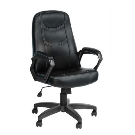 Компьютерное кресло МЕБЕЛЬТОРГ Амиго ULTRA 511 для руководителя, обивка: искусственная кожа, цвет: черный