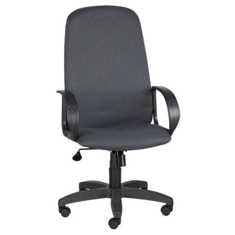 Компьютерное кресло МЕБЕЛЬТОРГ Амбасадор ULTRA для руководителя, обивка: текстиль, цвет: темно-серый B-40