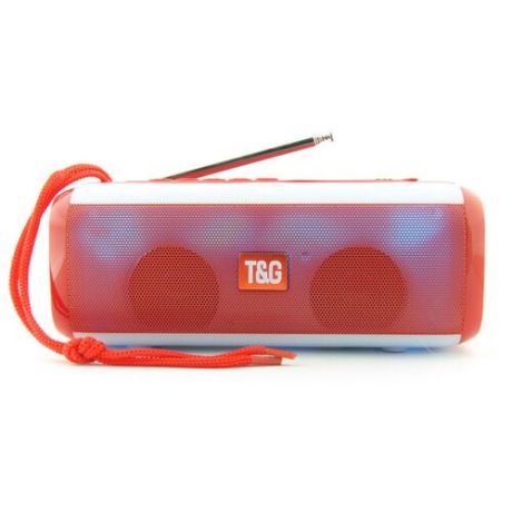 Портативная акустика T&G TG144 красный