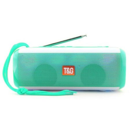 Портативная акустика T&G TG144 бирюзовый