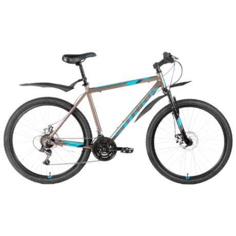 Горный (MTB) велосипед STARK Outpost 26.2 D (2020) коричневый/синий/черный 20" (требует финальной сборки)