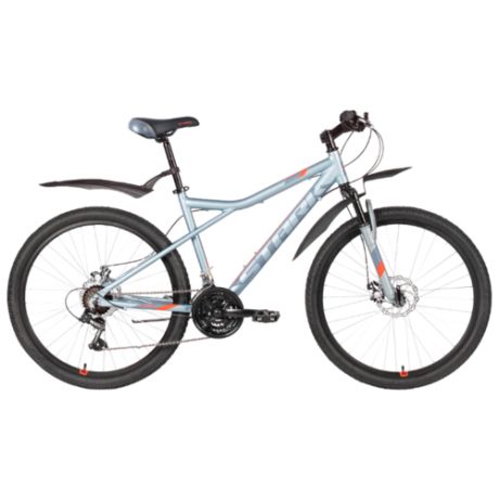Горный (MTB) велосипед STARK Slash 26.2 D (2020) серый/красный/серый 18" (требует финальной сборки)