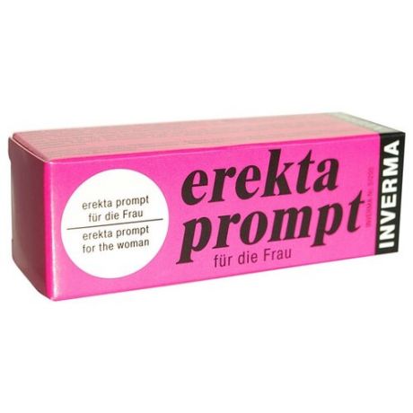 Крем-смазка Inverma Возбуждающий женский крем Erekta Prompt - 13 13 мл туба