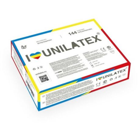 Презервативы Unilatex Unilatex Multifruits (144 шт.)