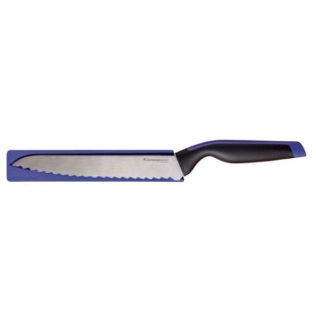 Tupperware Нож для хлеба Universal 20 см черный/фиолетовый