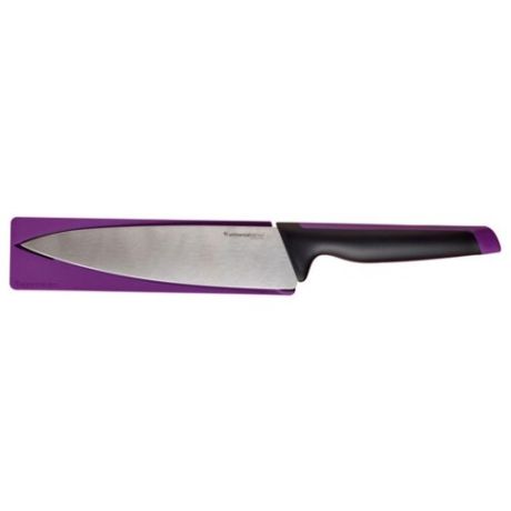 Tupperware Нож поварской Universal 19 см черный/фиолетовый