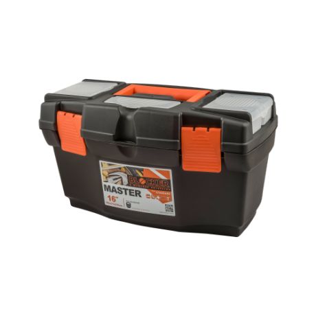 Ящик с органайзером BLOCKER Master BR6004 40.8x21.8x22.3 см 16'' черный/оранжевый